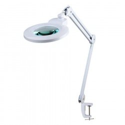 Lampa s lupou 8D 8 dioptrií - 9006LED -127-8D - vyměnitelná optika, nastavitelná intenzita světla - bílá