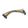 Propojovací kabely female-male 30cm barevné - 50ks - zdjęcie 3