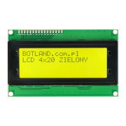 LCD displej 4x20 znaků zelený