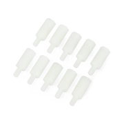 Nylonová mezikus 12 mm se závitem M3 - 10ks.