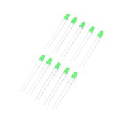 Dioda LED 3mm zielona - 10szt.