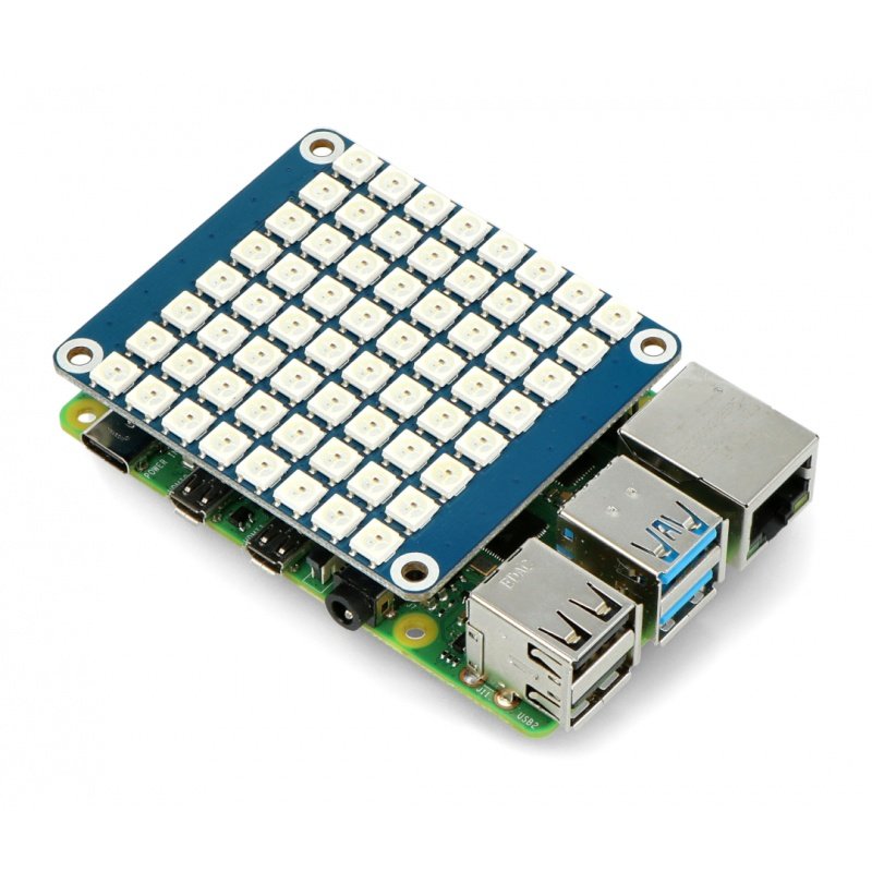 RGB LED Hat B - overlay pro Raspberry Pi 4B / 3B + 3B / Zero -