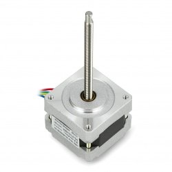 Krokový motor 39BYGL215A se závitovou hřídelí 12V / 0,4A /