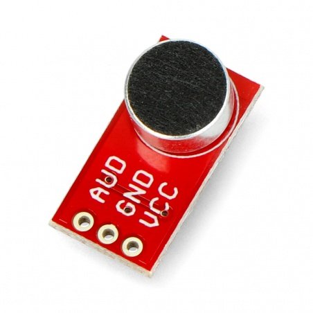Modul s elektretovým mikrofonem a zesilovačem OPA344 - SparkFun Modul s elektretovým mikrofonem a zesilovačem OPA344 - SparkFun