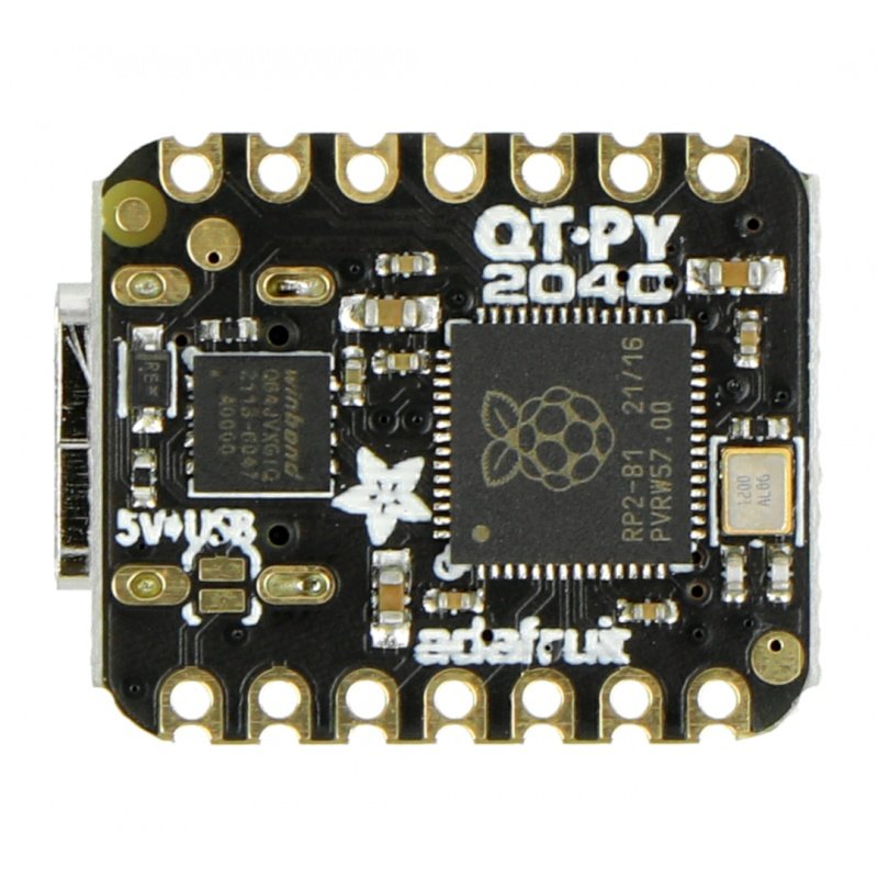 QT Py RP2040 - deska s mikrokontrolérem RP2040 - USB - STEMMA