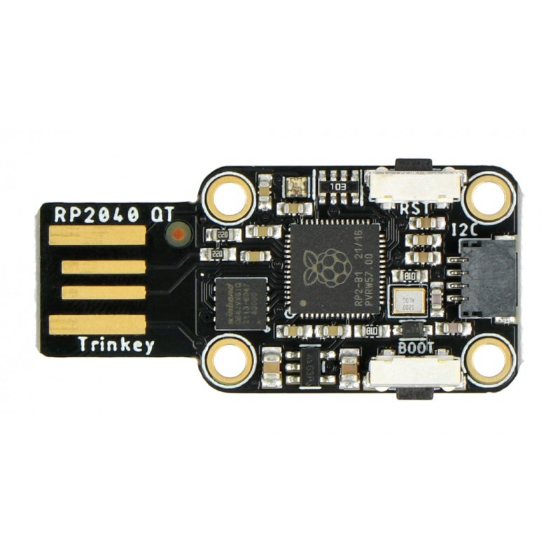 Trinkey QT2040 - deska mikrokontroléru RP2040 - USB - STEMMA QT