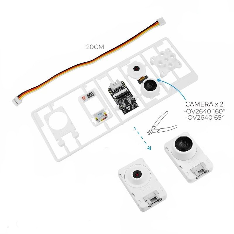 Unit Cam Wi-Fi Camera DIY Kit (OV2640)