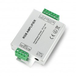 RGB zesilovač pro LED pásky a pásky - 12-24V / 288W
