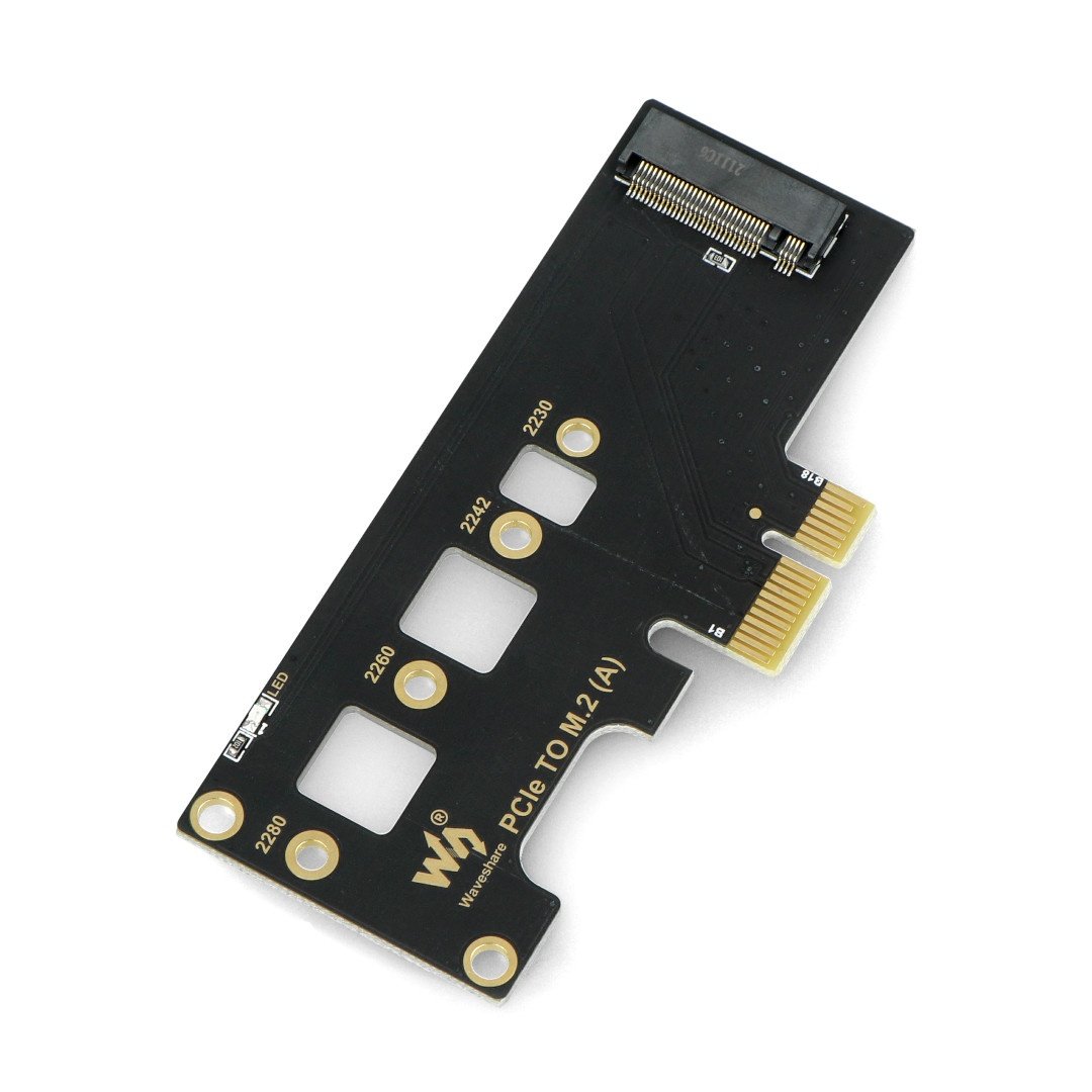 PCIe TO M.2 Adapter, Supports Raspberry Pi Compute Module 4