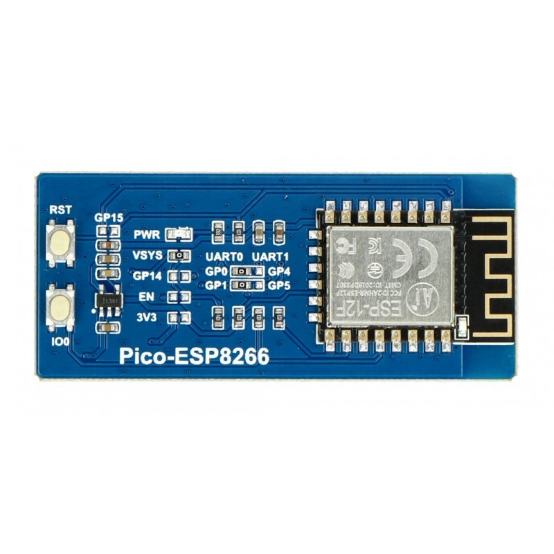 ESP8266 WiFi Module for Raspberry Pi Pico, Supports TCP/UDP