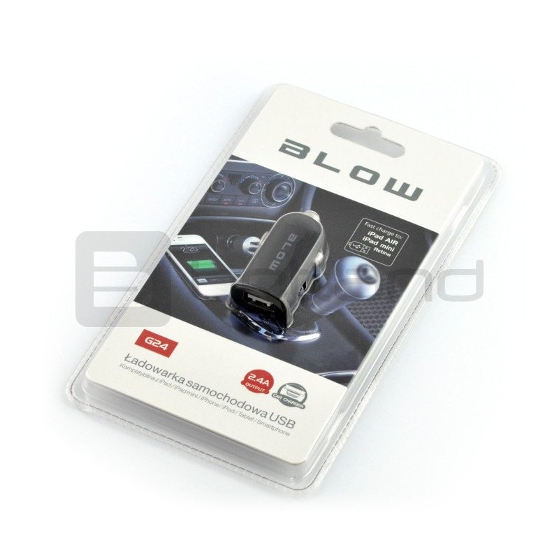 Vyfoukejte 5V / 2,4A USB nabíječku do auta / napájecí zdroj