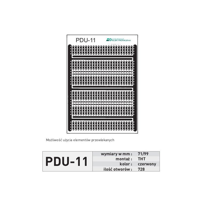 Univerzální PCB PDU11