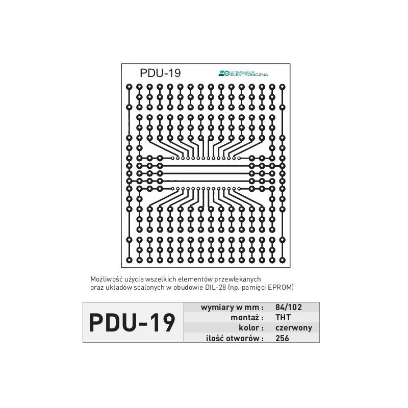 Univerzální PCB PDU19