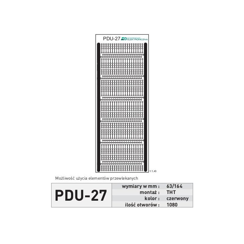 Univerzální PCB PDU27