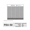Univerzální PCB PDU50 - THT Eurocard - zdjęcie 2