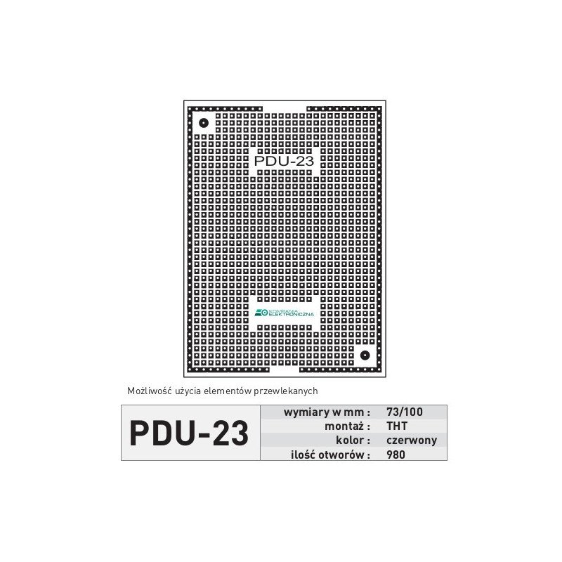 Univerzální PCB PDU23 - THT