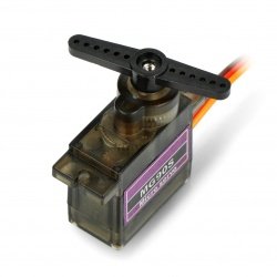 TowerPro MG90S is with plastic gears