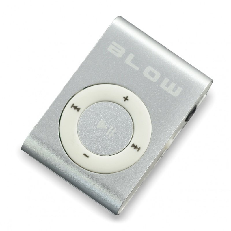 Mini MP3 přehrávač - Blow - stříbrný