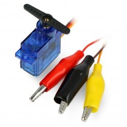 Servo - mikro - 180 stupňů - krokosvorky - Kitronik 25105
