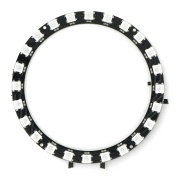RGB LED prsten WS2812B 5050 x 24 LED - 90mm
