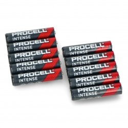 Alkalická baterie AAA (R3 LR03) Duracell Procell - 10ks.