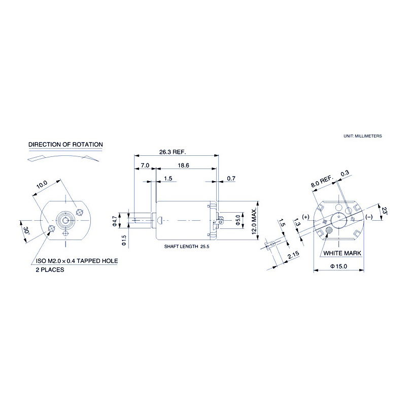 MT64 3-6V mini motor