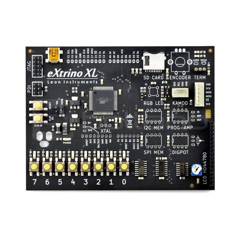 Modul EXtrino XL v11 s mikrokontrolérem ATXmega128A3U + bezplatný ONLINE kurz