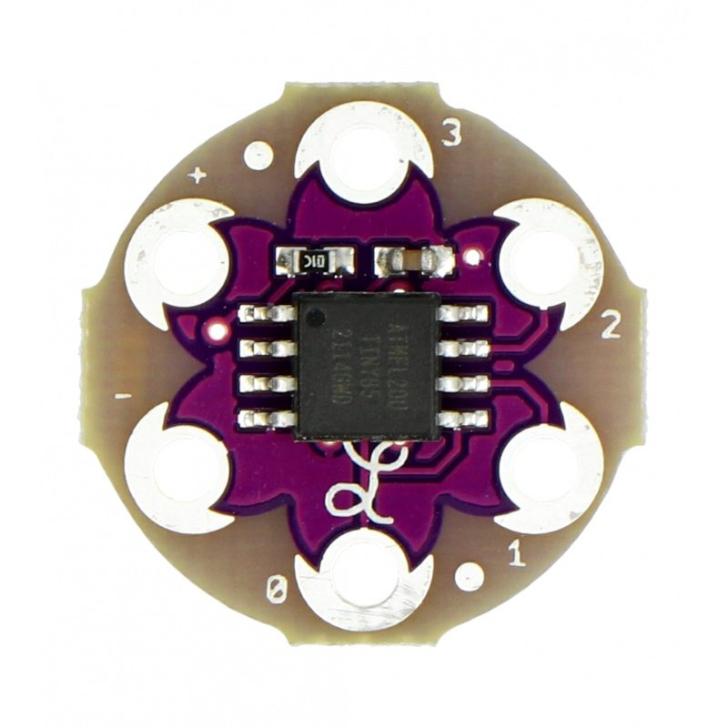 LilyTiny - mikrokontrolér ATtiny85 - naprogramovaný - SparkFun