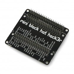 Mini Black HAT Hack3r seperátor - štít pro Raspberry Pi -