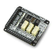 Automation Hat 3x relé + LED - rozšíření pro Raspberry Pi