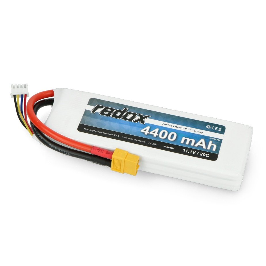 Redox 4400 mAh 11,1V 20C - pakiet LiPo