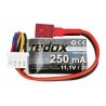 Redox 250 mAh 11,1V 20C DEAN - pakiet LiPo - zdjęcie 2