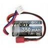 Redox 350 mAh 7,4V 20C DEAN - pakiet LiPo - zdjęcie 2