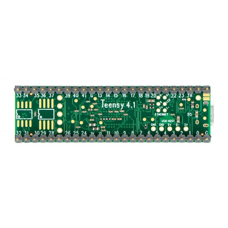Teensy 4.1 ARM Cortex M7 s konektory - kompatibilní s Arduino -