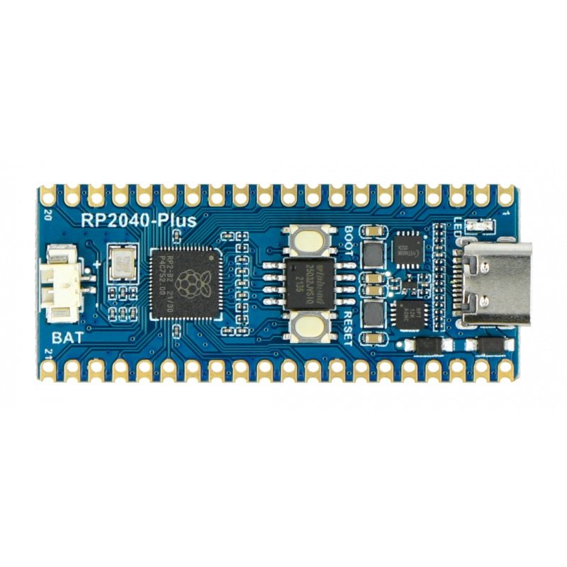 RP2040 Plus, a Pico like MCU Board Based on Raspberry Pi MCU