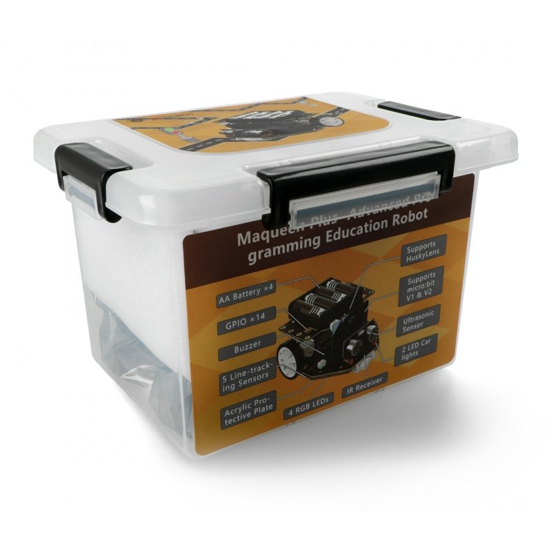 DFRobot micro: Maqueen Plus V2 - pokročilá platforma