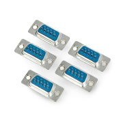 Zásuvka D-SUB 9 pro kabel - 5 ks.