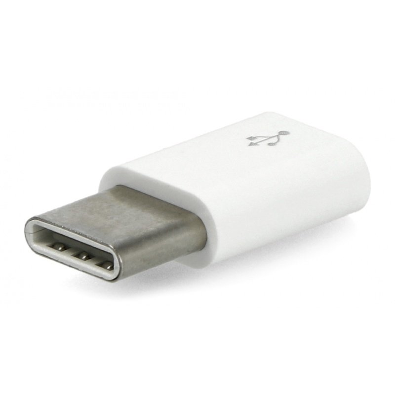 Adaptér USB micro-B na USB-C - originální pro Raspberry Pi 4 -