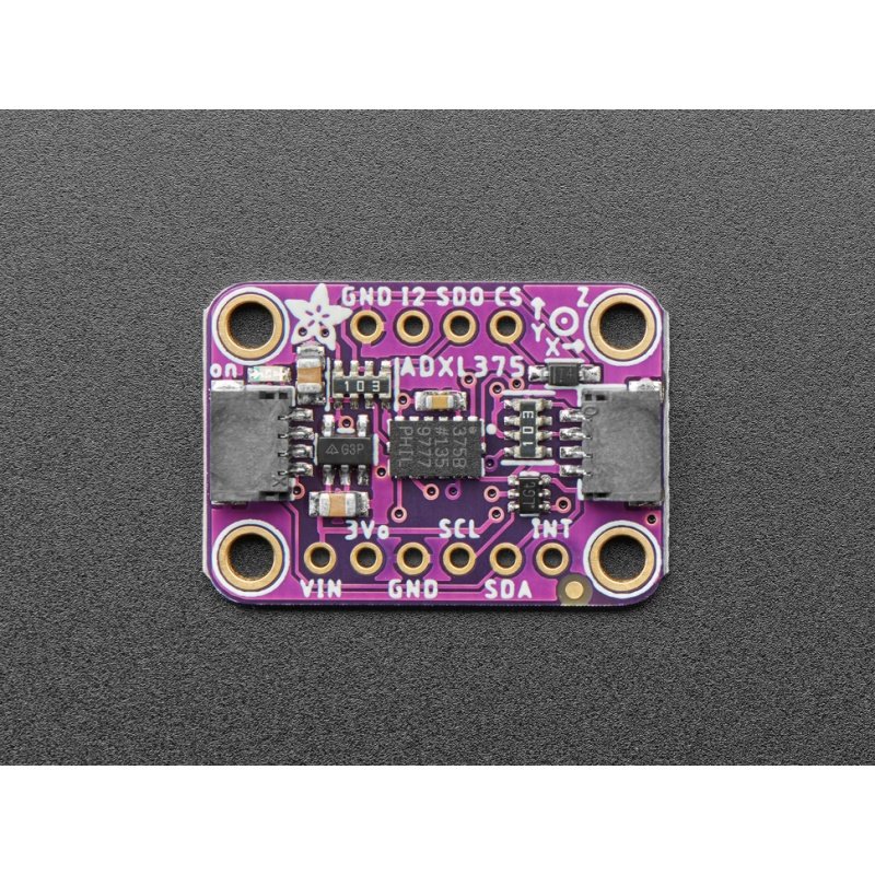 ADXL375 - High G Accelerometer (+-200g) with I2C and SPI -