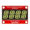 SparkFun Qwiic Alphanumeric Starter Kit - Red and White - zdjęcie 2