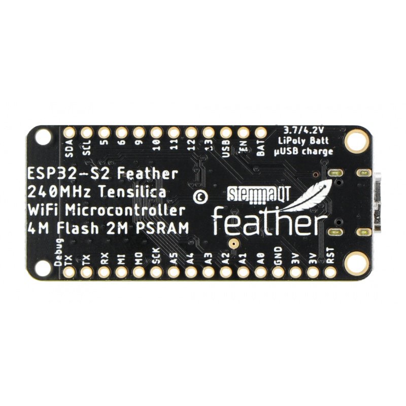 Adafruit ESP32-S2 Feather with BME280 Sensor - STEMMA QT - 4MB