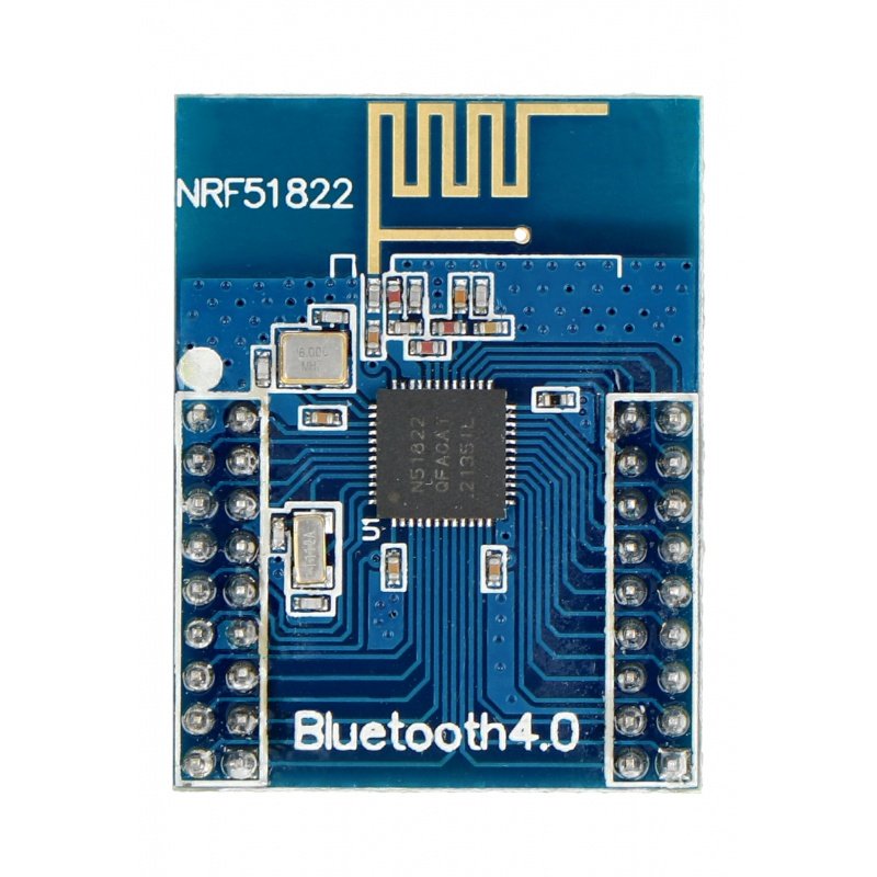 Modul Bluetooth Low Energy (BLE 4.0) - NRF51822 - Waveshare 9515
