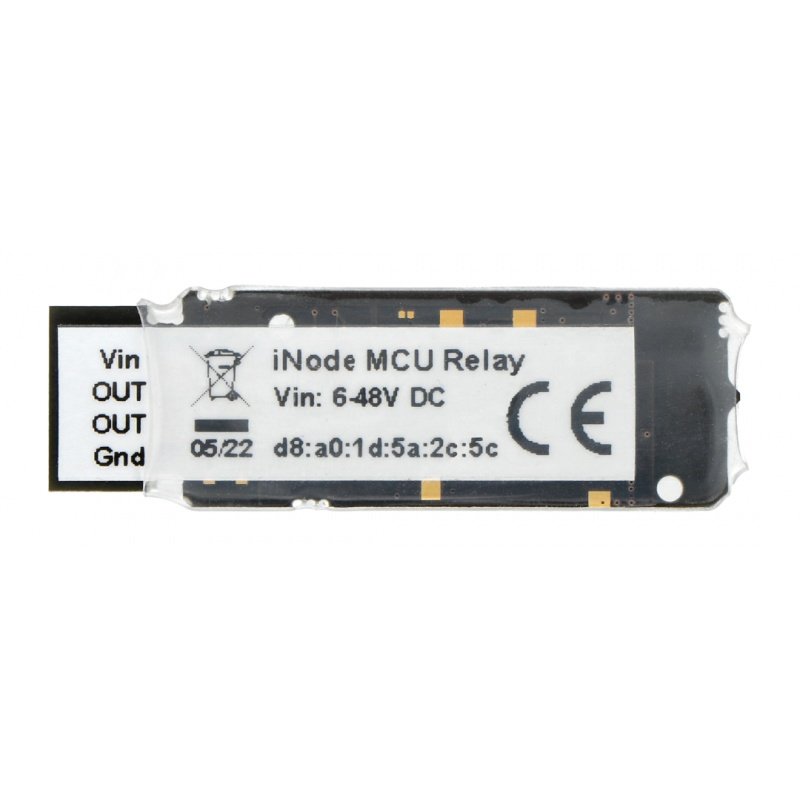 iNode MCU Relay: Bluetooth 4.1 i WiFi - iNode MCU Relay