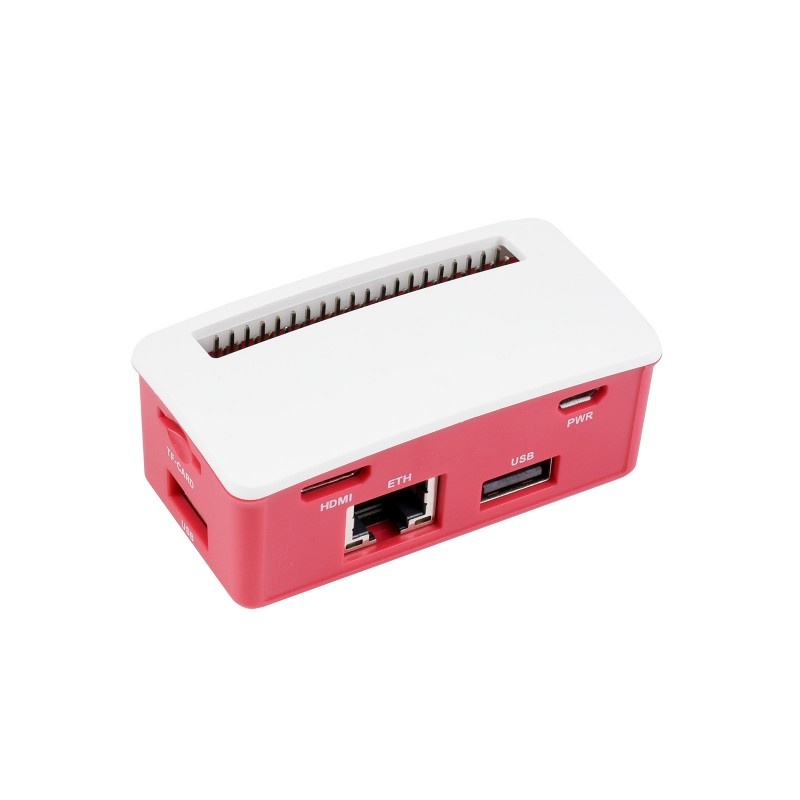 3x USB hub s ethernetovou zásuvkou s pouzdrem pro Raspberry Pi Zero - Waveshare 20894