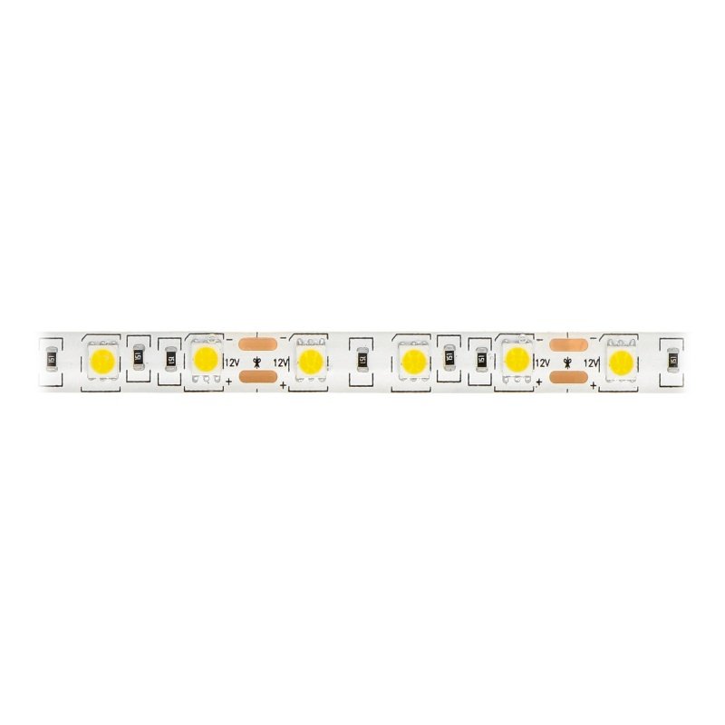 LED pás SMD5050 IP65 14,4W, 60 LED / m, 10mm, teplá barva - 5m
