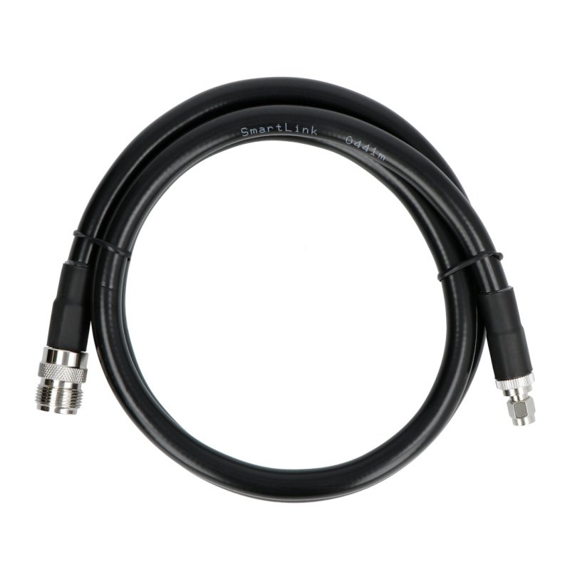 RF Cable N Female to RP-SMA Male-CFD400-Black-1m For SenseCAP