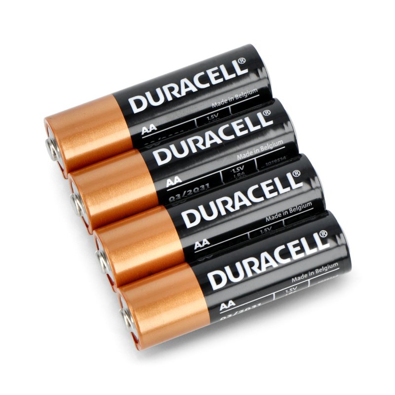 Alkalická baterie AA Duracell Duralock (R6 LR6) - 4ks.