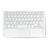 Bluetooth 3.0 keyboard with Touch pad white color 7inch - zdjęcie 1