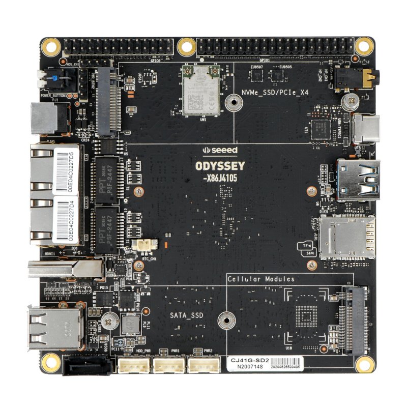 Odyssey X86J4105800 - Intel Celeron J4105+ATSAMD21G18 8GB RAM
