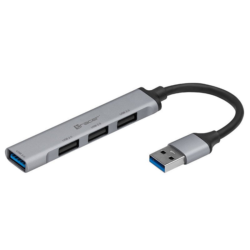 HUB TRACER USB 3.0, H41, 4 PORTS
